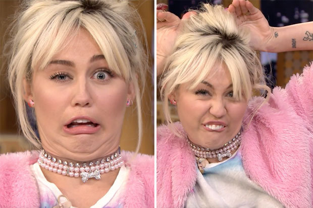 Miley Cyrus y Jimmy Fallon