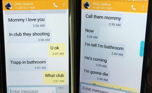 mensajes víctimas Orlando