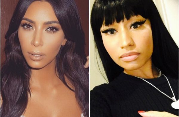 Kim Kardashian y Nicki Minaj
