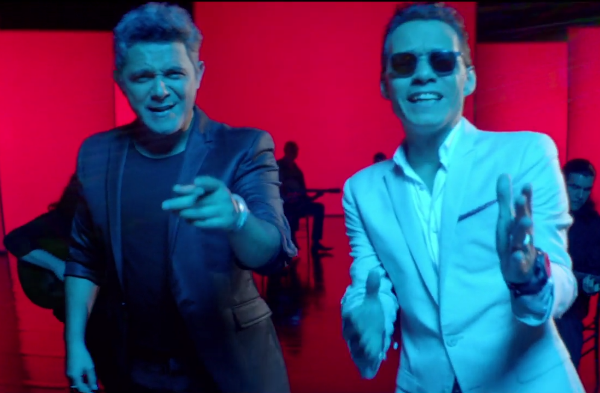 Alejandro Sanz y Marc Anthony