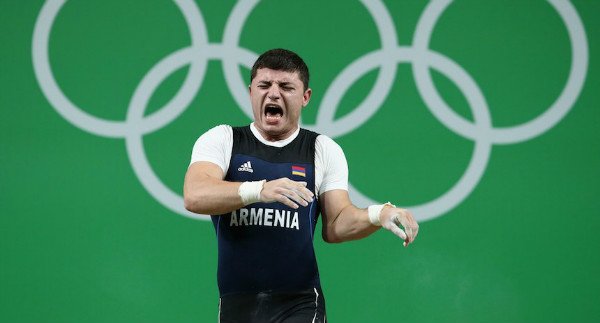 competidor de halterofilia