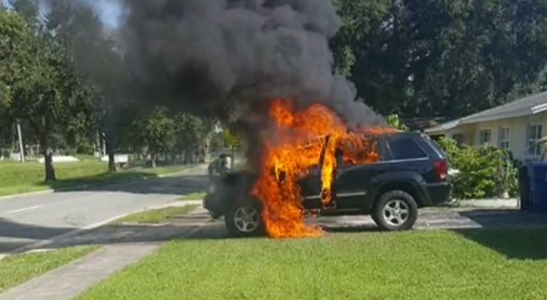 Celular provoca incendio