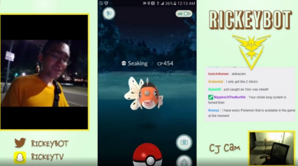 asalto mientras jugaba Pokémon Go