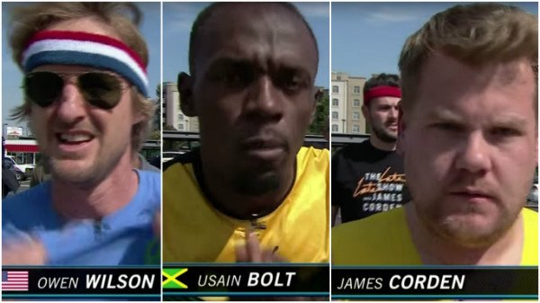 James Corden y Owen Wilson