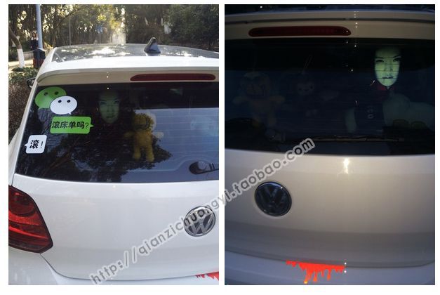 calcomanías tenebrosas