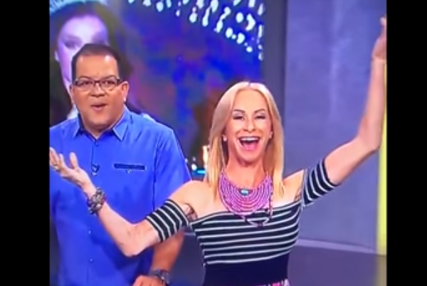 Conductora pierde su diente