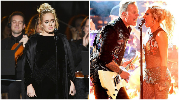 Adele y Metallica