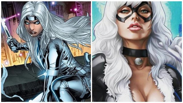 Silver Sable y Black Cat