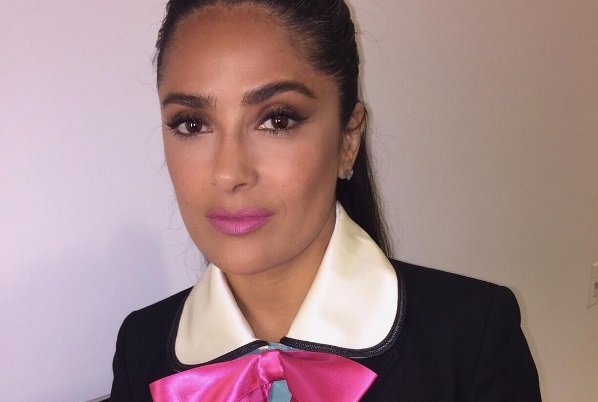 Salma Hayek llega a México