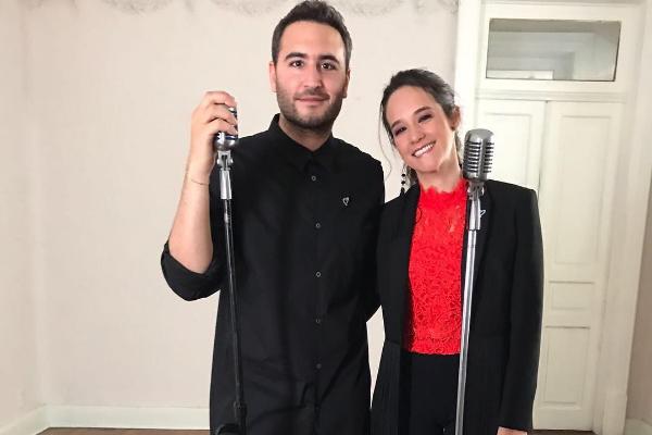 Ximena Sari&ntilde;ana y Jesus Navarro
