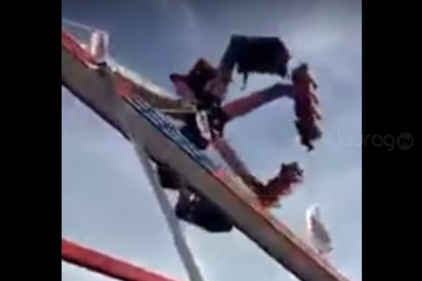 Falla en juego mecánico