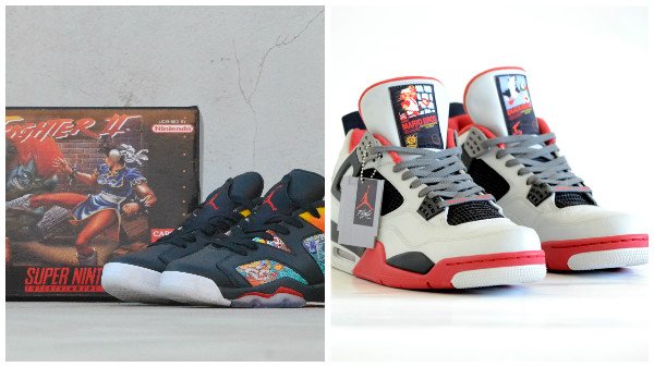 sneakers de Nintendo, Star Wars, Street Fighter