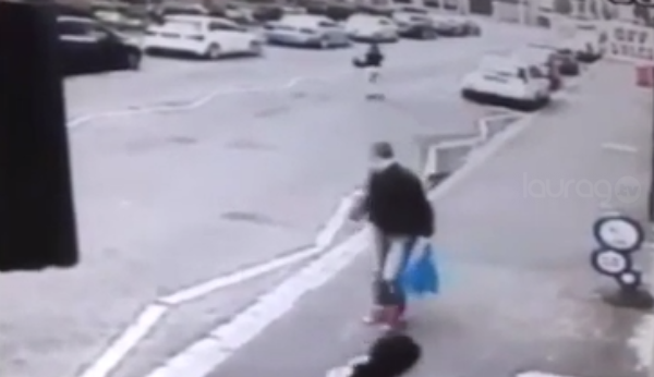 sexy chica por la calle