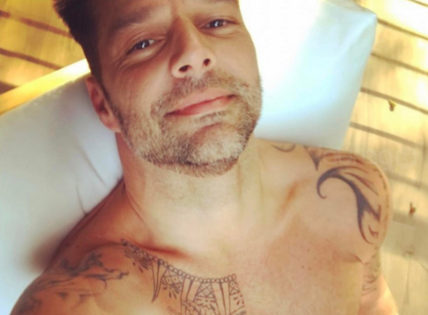 Ricky Martin trasero