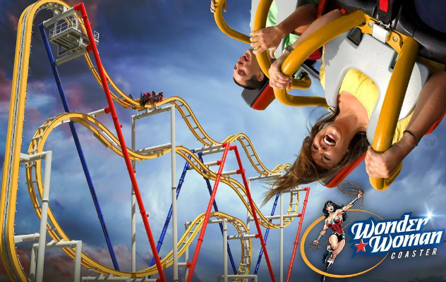 Wonder Woman Coaster Six Flags