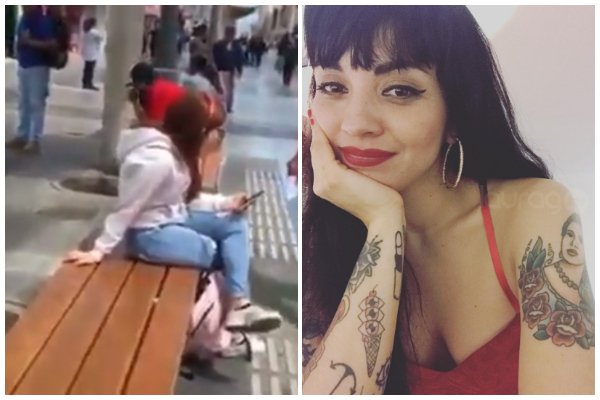 chica que canta a todo pulmón "Tu Falta de Querer"