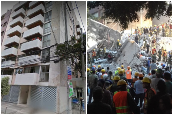 antes y después de la Ciudad de México