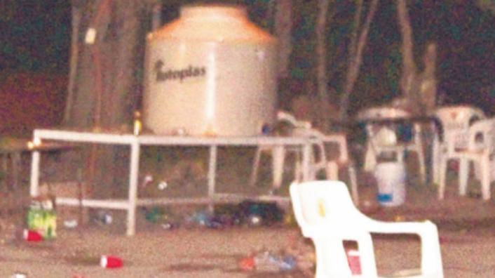 500 litros de 'aguas locas'