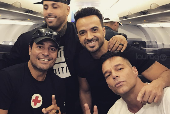 Ricky Martin, Luis Fonsi, Chayanne y Nicky Jam