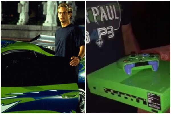 Consola inspirada en Paul Walker