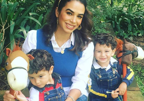 Bibi Gaytán comparte una tierna foto de sus gemelos – Laura G