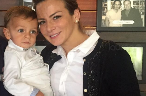 hijo de Silvia Navarro