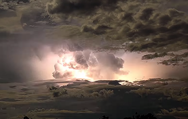 tormenta eléctrica en Australia