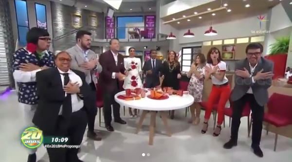 Elenco de 'Hoy' baila "Felicidades"
