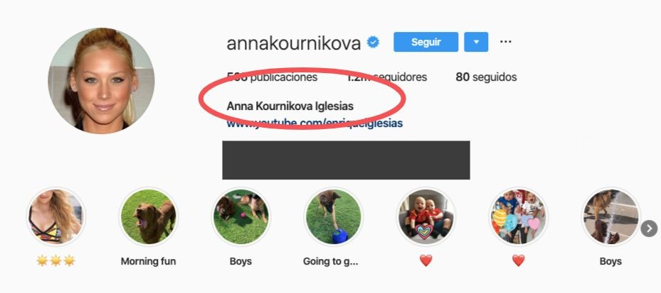 Enrique Iglesias y Anna Kournikova 