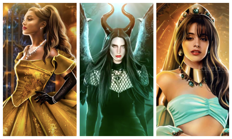 ilustraciones-princesas-disney-ariana-camila-lana