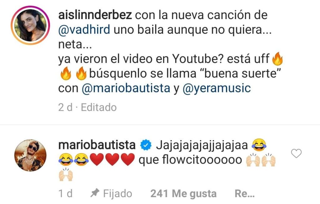 Mario Bautista Aislinn