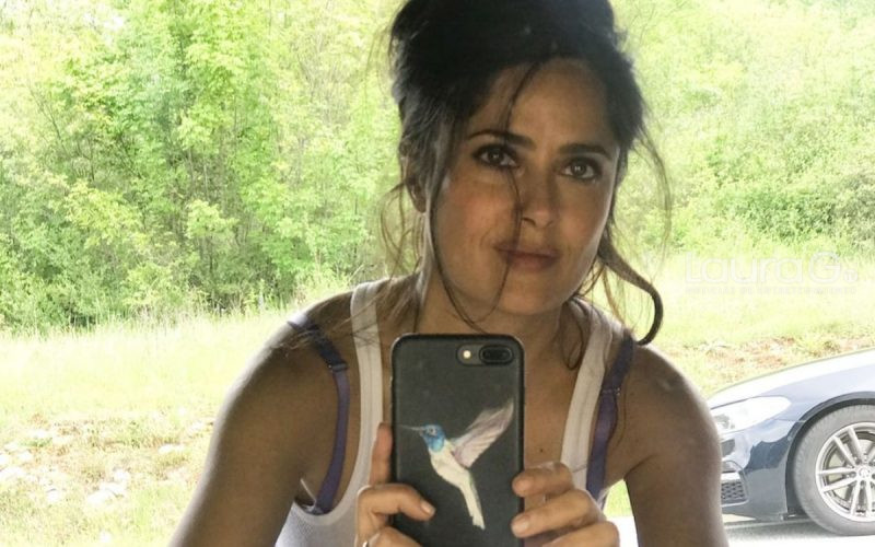 Salma Hayek crea reto