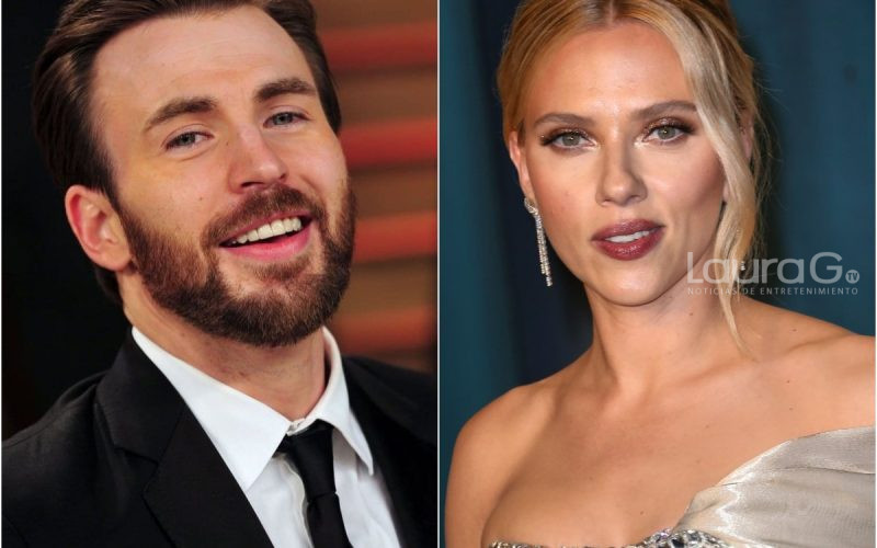 Chris Evans y Scarlett Johansson