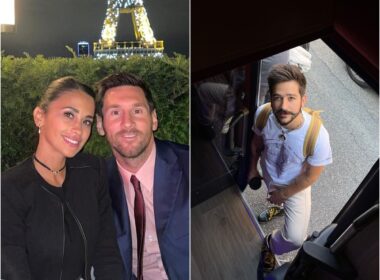 Leo Messi y Antonela Roccuzzo