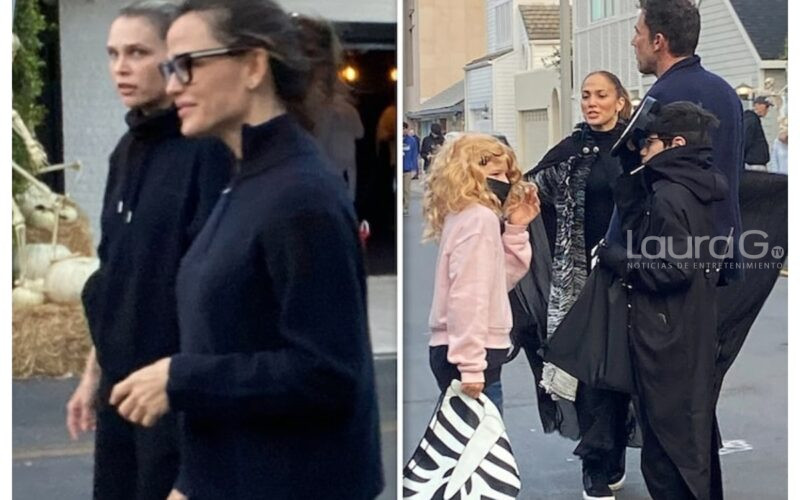 Ben Affleck y Jennifer Lopez coinciden con Jennifer Garner