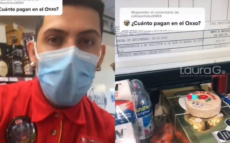 Trabajador de Oxxo