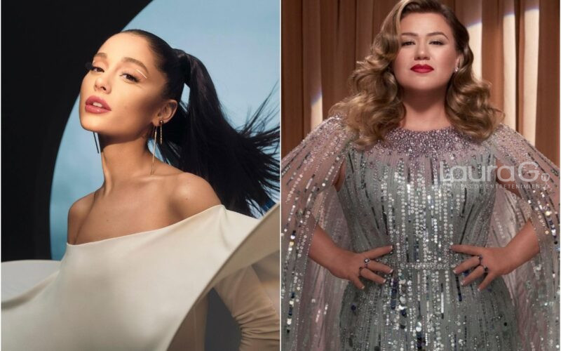 Ariana Grande y Kelly Clarkson