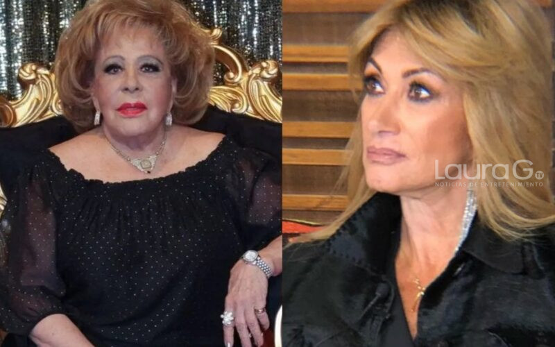 Adela Micha y Silvia Pinal