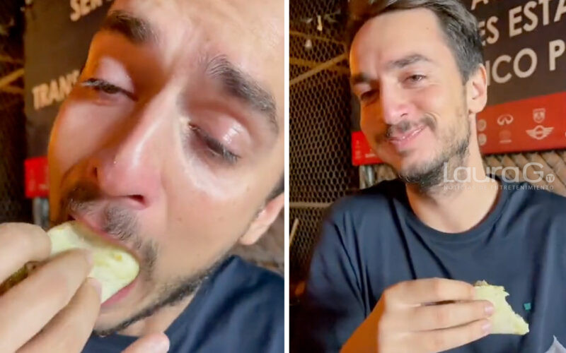 Extranjero come tacos