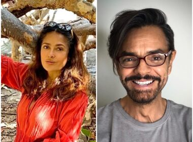 Salma Hayek y Eugenio Derbez