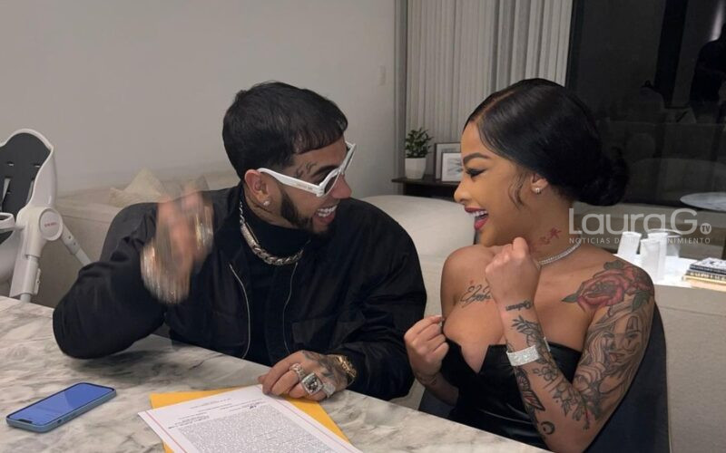 Anuel AA y Yailin