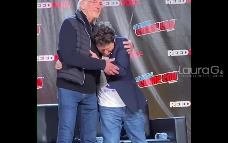 Christopher Lloyd y Michael J. Fox