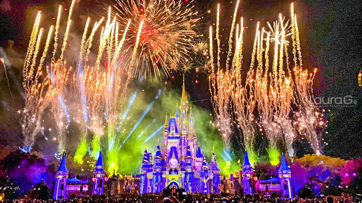Fuegos artificiales Disney