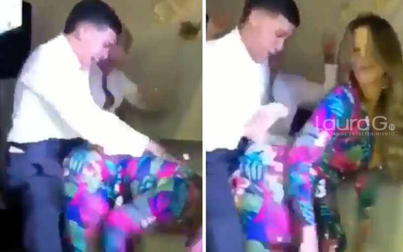 Maestra 'perrea' con alumno